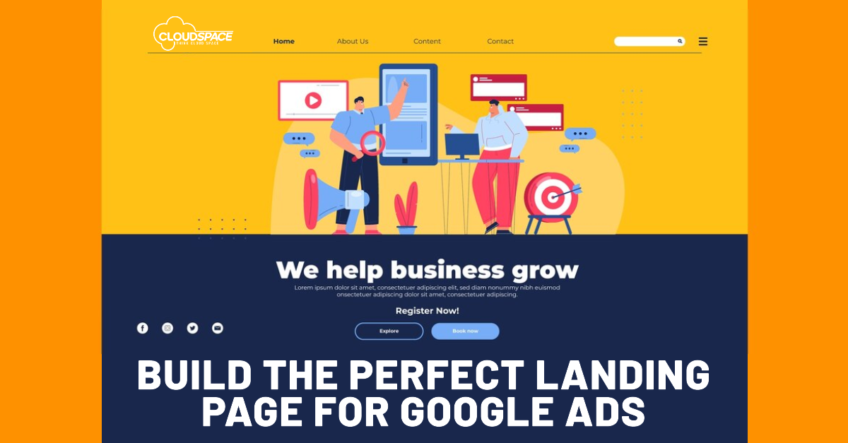 Landing Page for google ads_cloudspace247